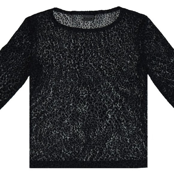 New! Blk Versace Top - Picture 1 of 2